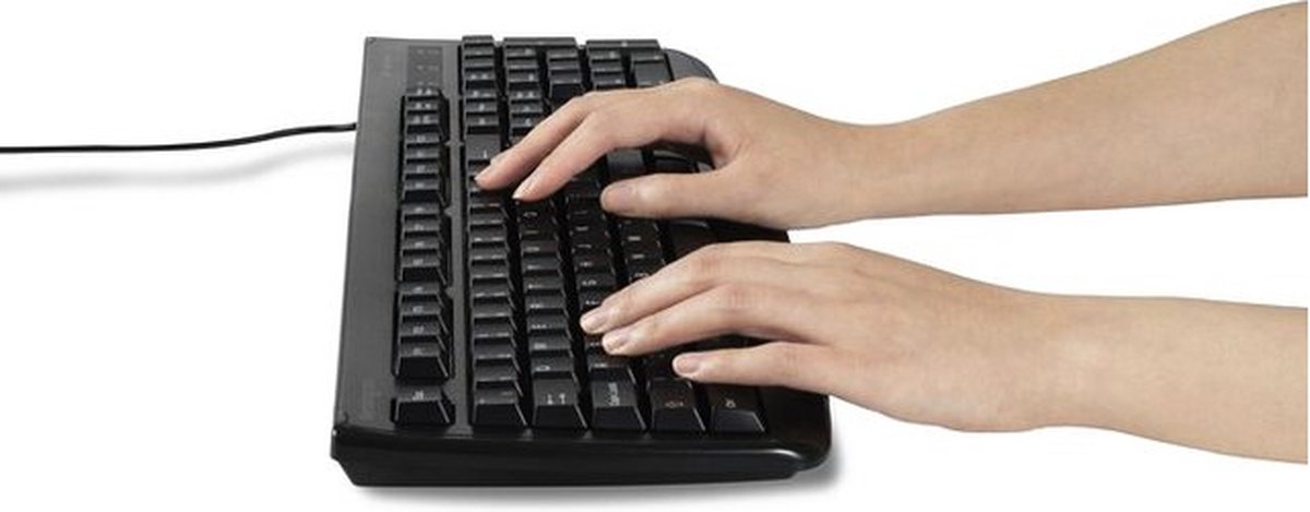 Kensington K64407WW toetsenbord USB QWERTY Engels - Zwart