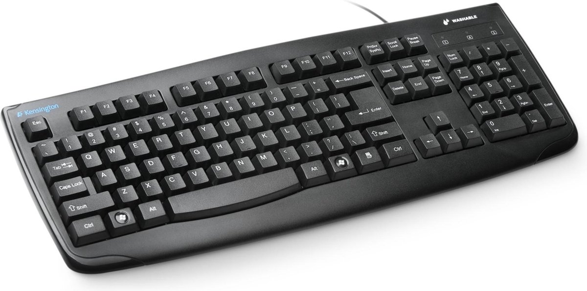 Kensington K64407WW toetsenbord USB QWERTY Engels - Zwart