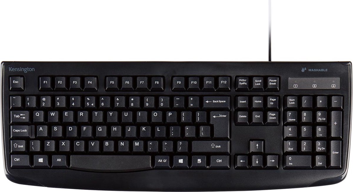 Kensington K64407WW toetsenbord USB QWERTY Engels - Zwart