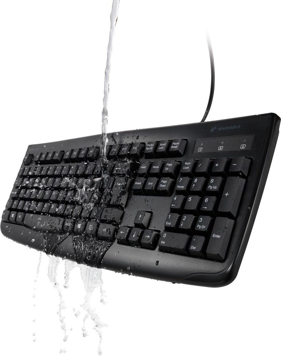 Kensington K64407WW toetsenbord USB QWERTY Engels - Zwart