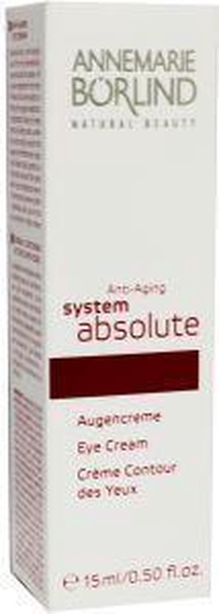 Annemarie Börlind Anti-Aging System Absolute Oogverzorging 15ml