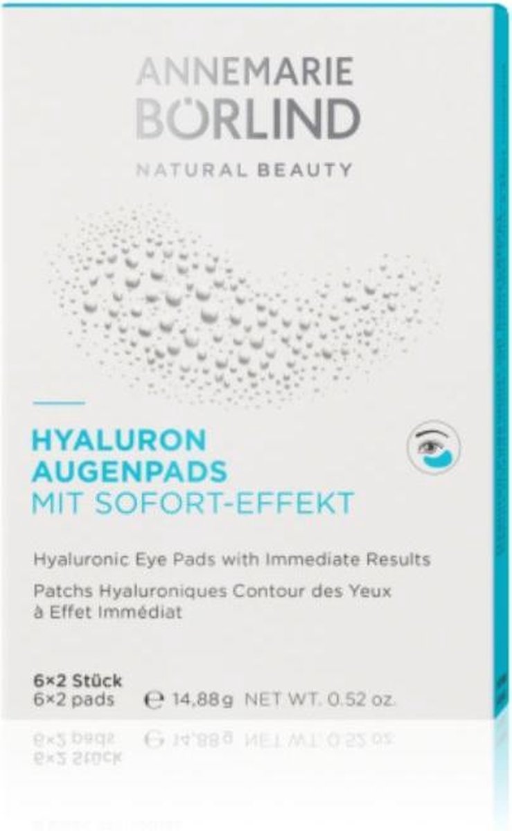 Annemarie Börlind Hyaluronic Eye Pads Oogverzorging