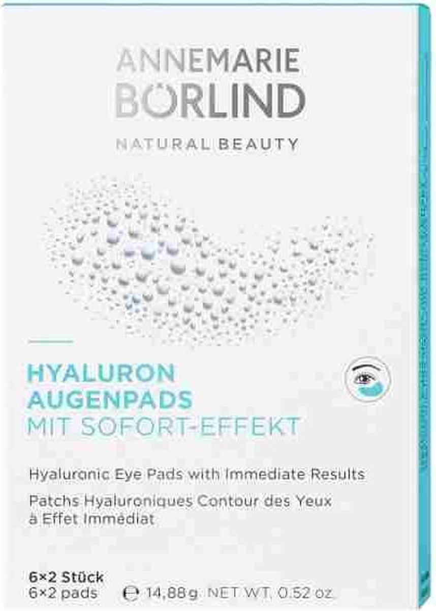 Annemarie Börlind Hyaluronic Eye Pads Oogverzorging