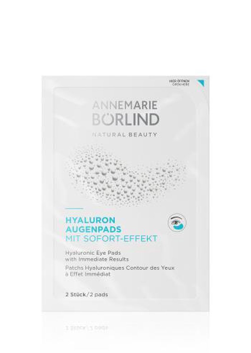 Annemarie Börlind Hyaluronic Eye Pads Oogverzorging