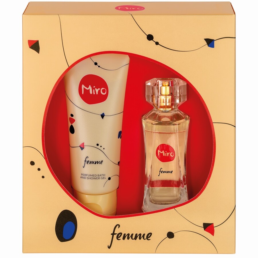 Miro EdP 50ml + Showergel 250ml Geurset