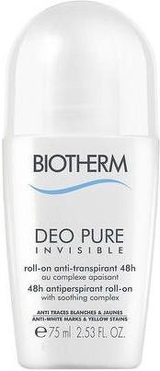 Biotherm Deo Pure Invisible Roll-On 48H Deodorant 75ml