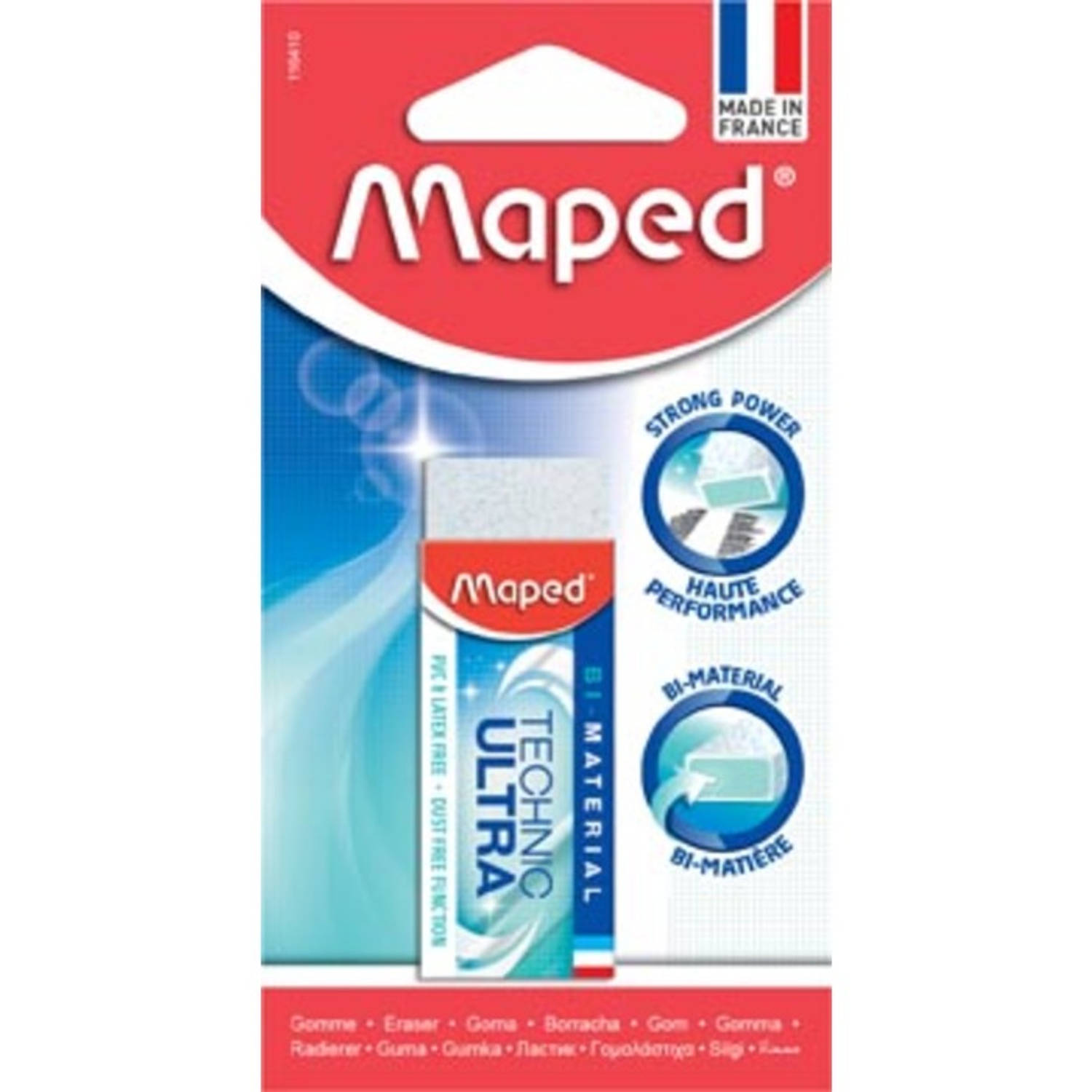 Maped Gom Technic Ultra, Blister Met 1 Stuk