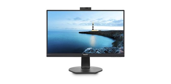 Philips B-Line 241B7QUBHEB 24 inch IPS Monitor met Webcam