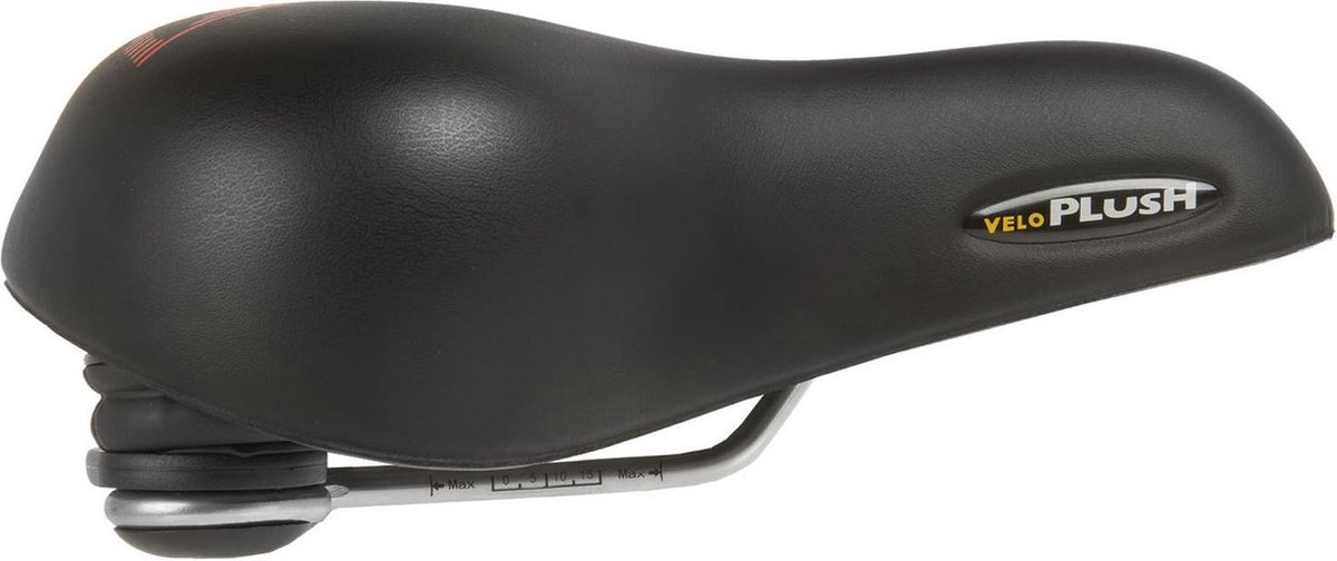 Velo Zadel Plush Gel Elasto Dames (Vacuum Technology) - Zwart