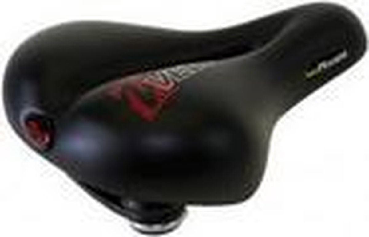 Velo Zadel Plush Gel Elasto Dames (Vacuum Technology) - Zwart