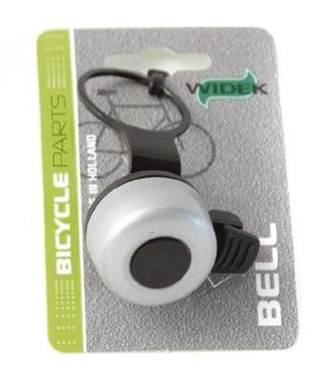 Widek Fietsbel Decibel A-head Aluminium 40 Mm Zilver - Silver