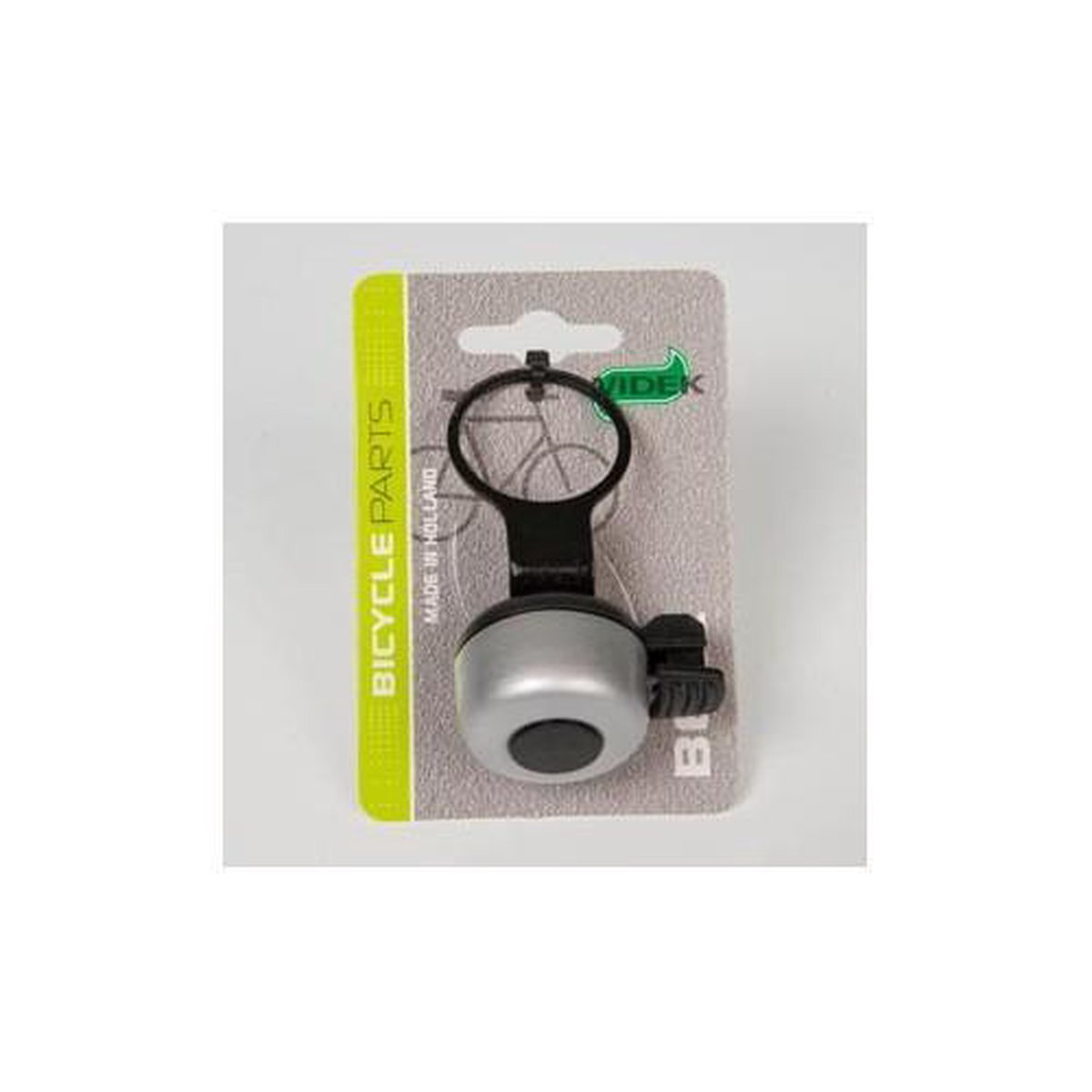 Widek Fietsbel Decibel A-head Aluminium 40 Mm Zilver - Silver