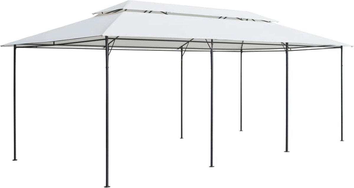 Vidaxl Prieel 180g/m² 600x298x270 Cm - Wit