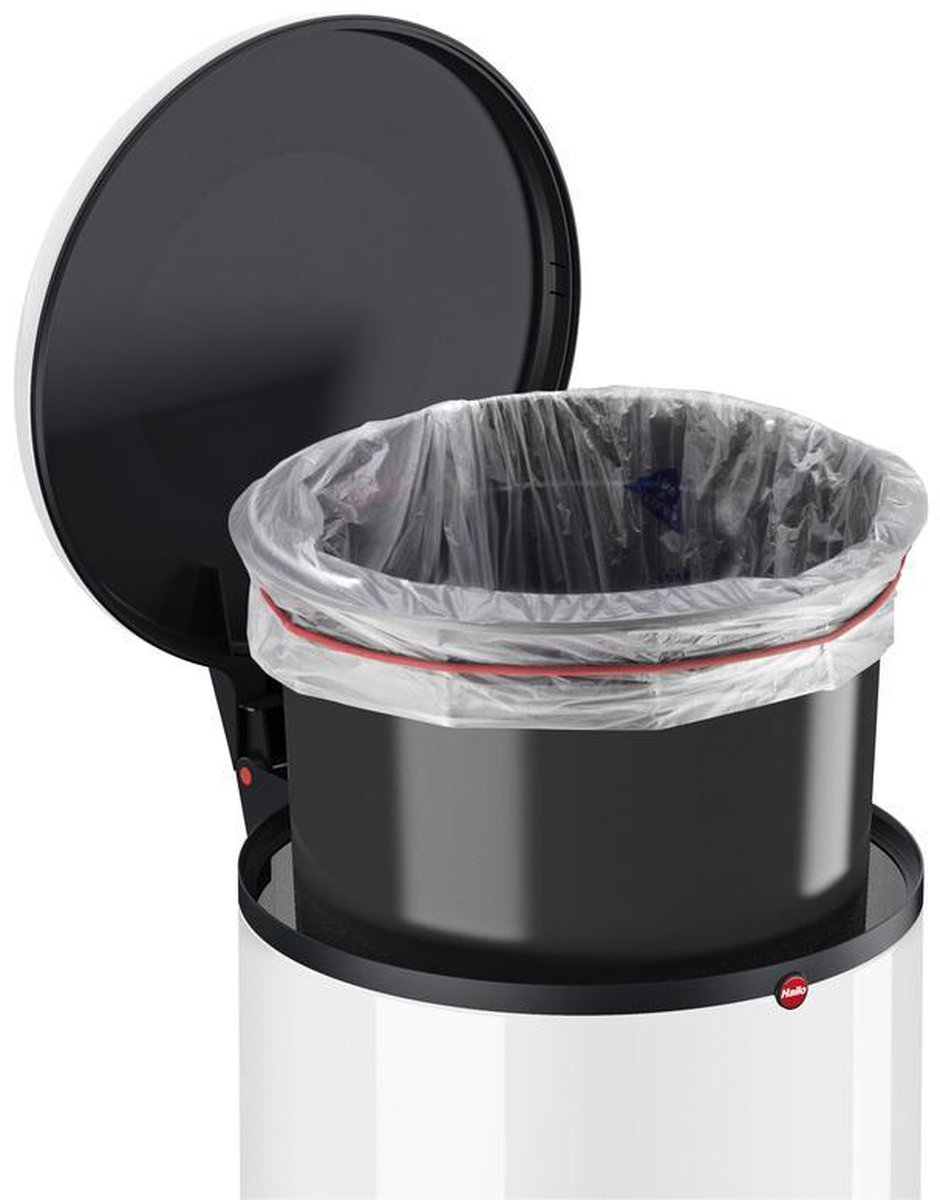 Hailo Pedaalemmer Harmony L 20 L Zilverkleurig - Silver