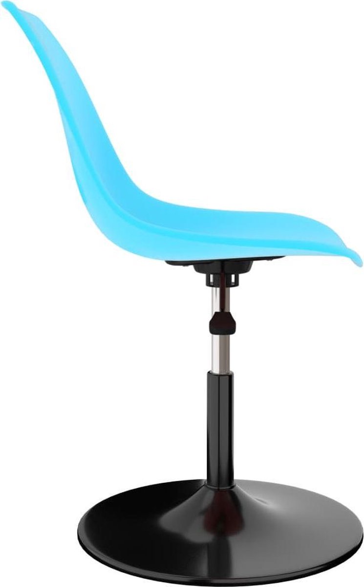 Vidaxl Eetkamerstoelen Draaibaar 2 St Pp - Blauw