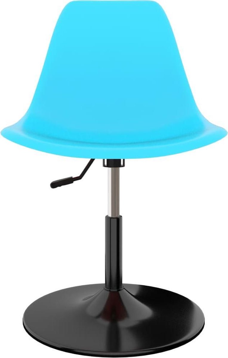 Vidaxl Eetkamerstoelen Draaibaar 2 St Pp - Blauw