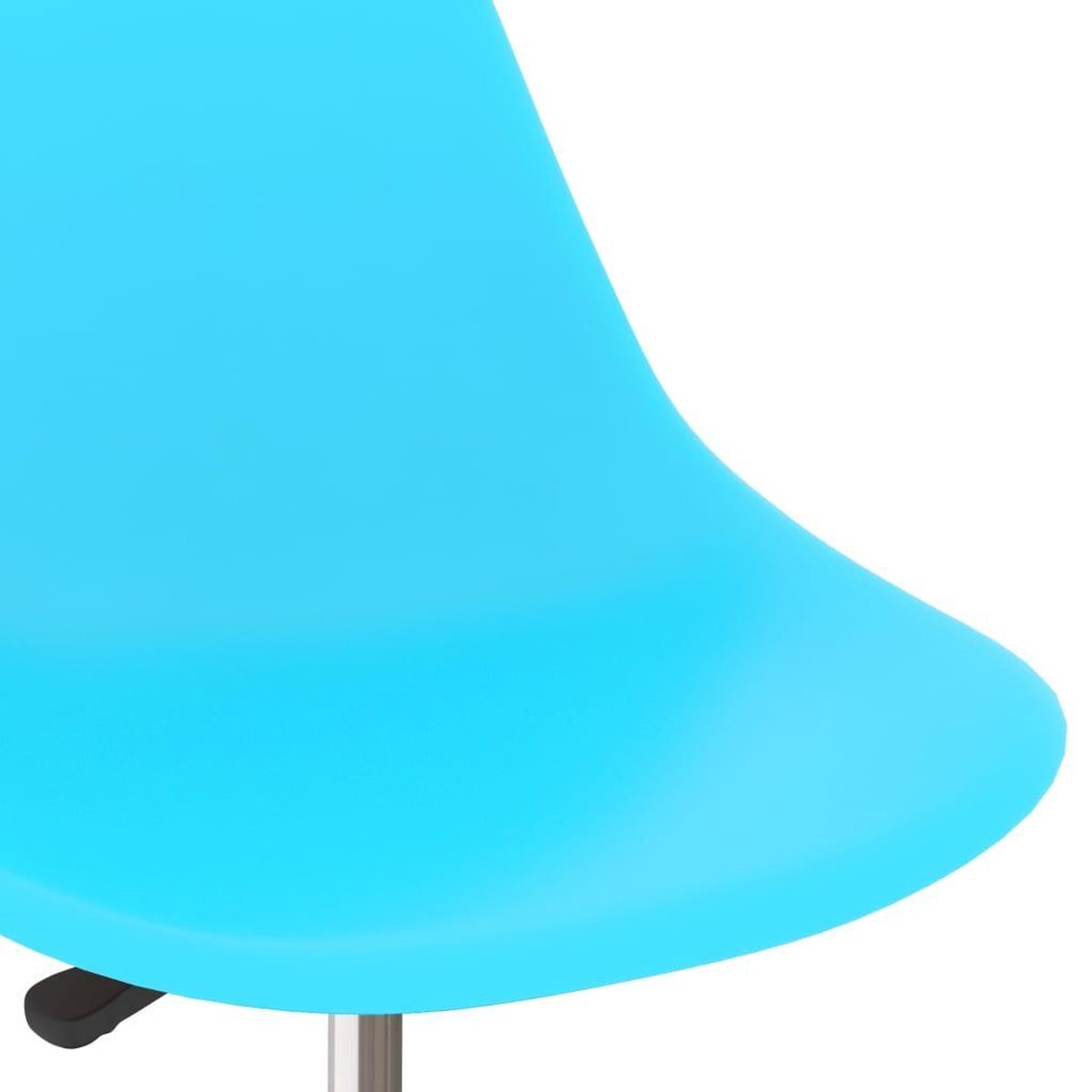 Vidaxl Eetkamerstoelen Draaibaar 2 St Pp - Blauw