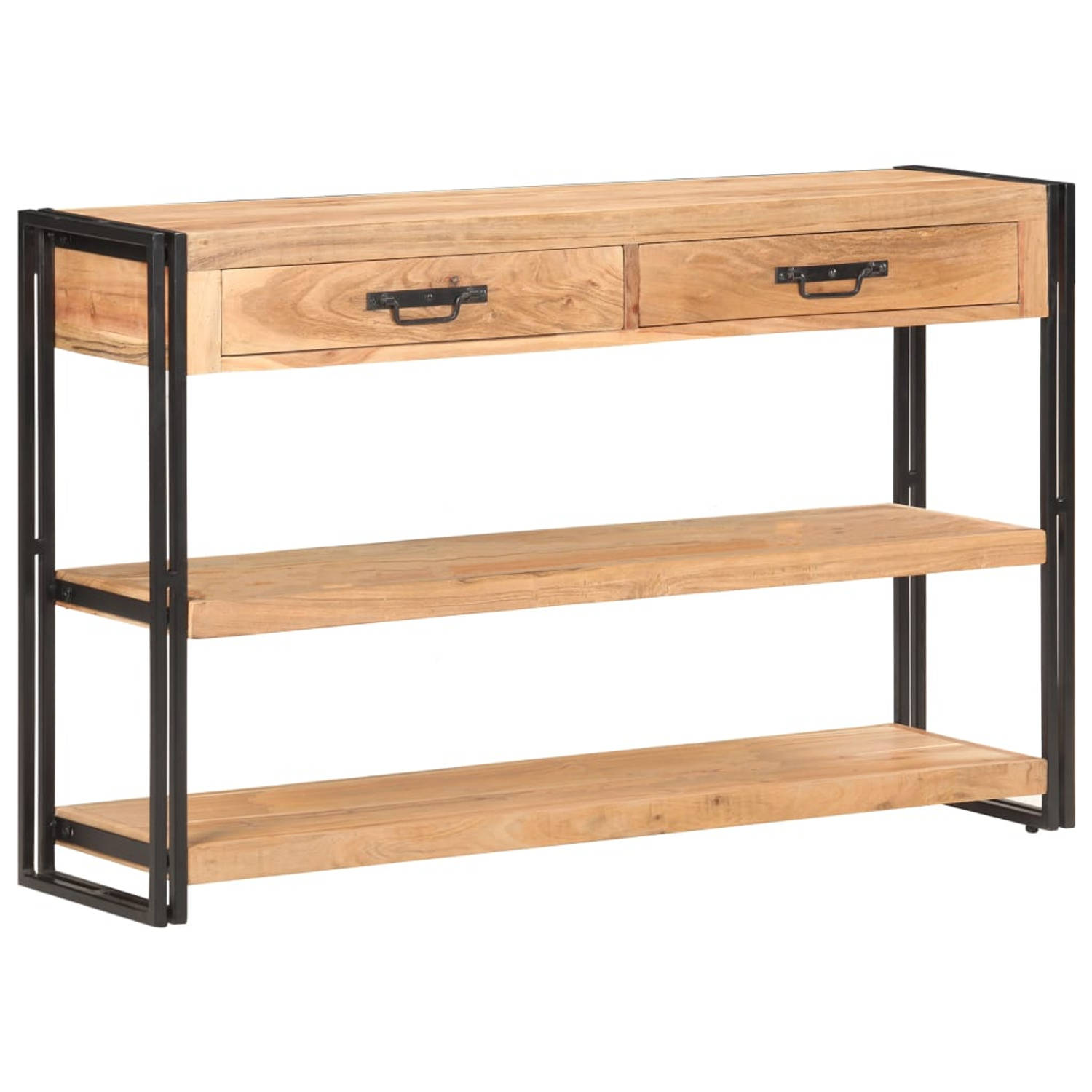 Vidaxl Dressoir 120x30x75 Cm Massief Acaciahout - Bruin