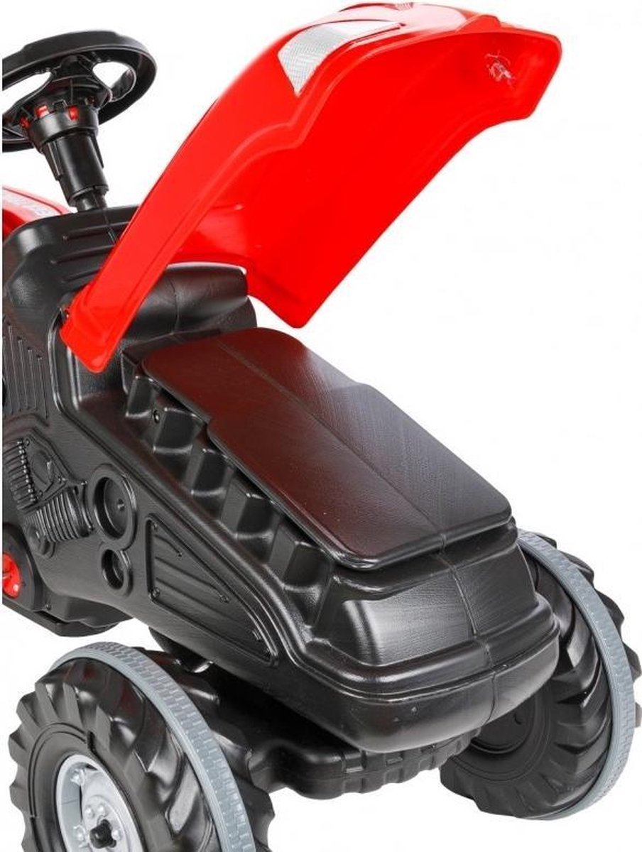 Jamara Tractor Ride On Big Wheel 12 V Junior 114 X 53 Cm - Rood