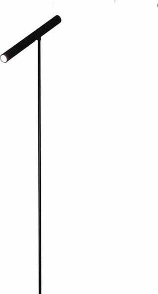 Lamponline Vloerlamp Harper H 140 Cm Sensor Dimmer - Zwart