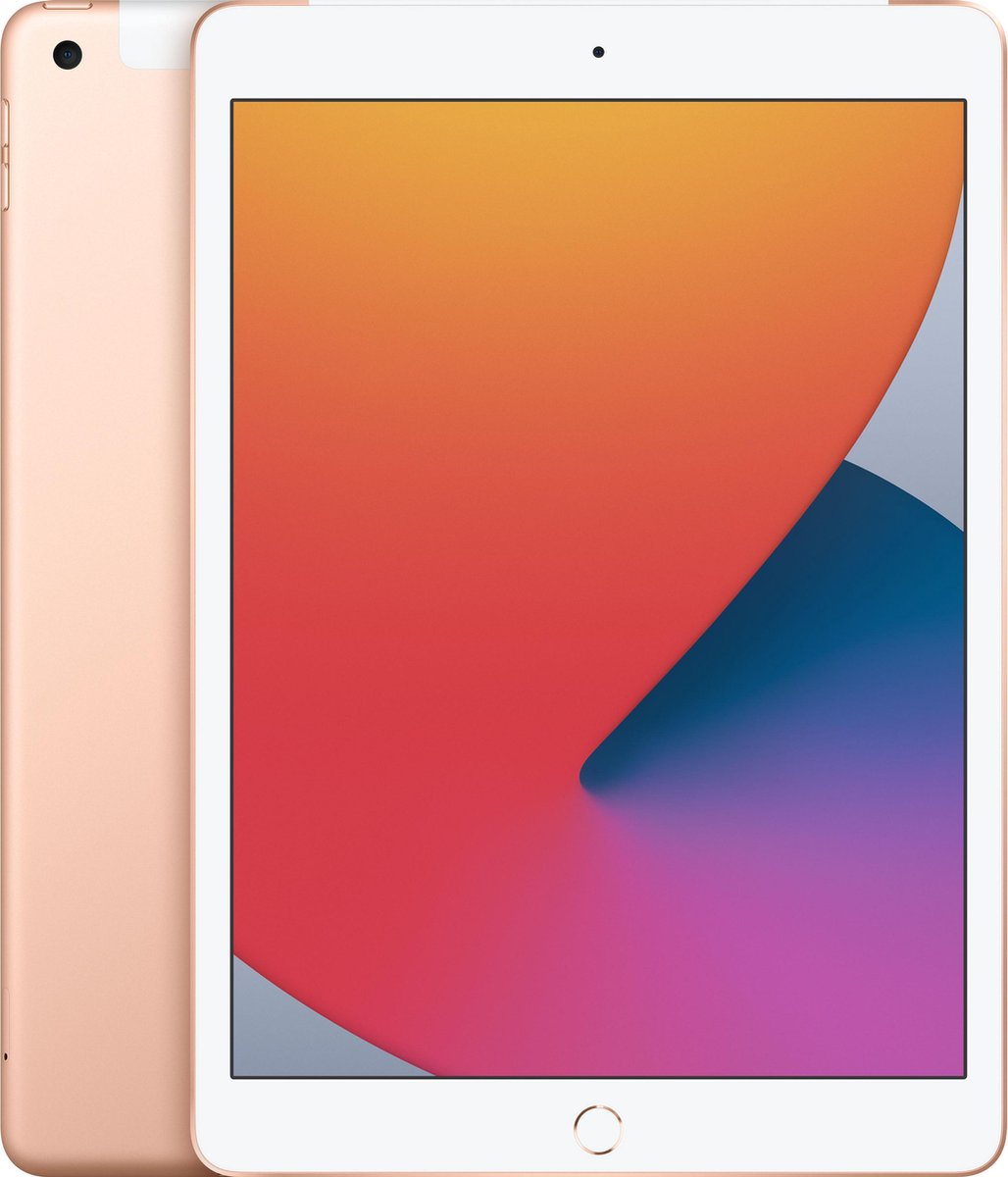 Apple iPad (2020) 10.2 inch 32 GB Wifi + 4G - Goud