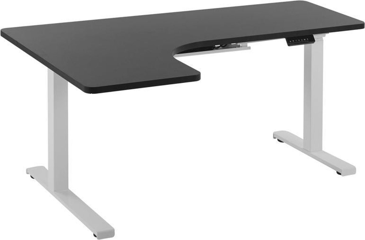 Beliani Destin Ii Bureau Spaanplaat 110 X 160 Cm - Zwart