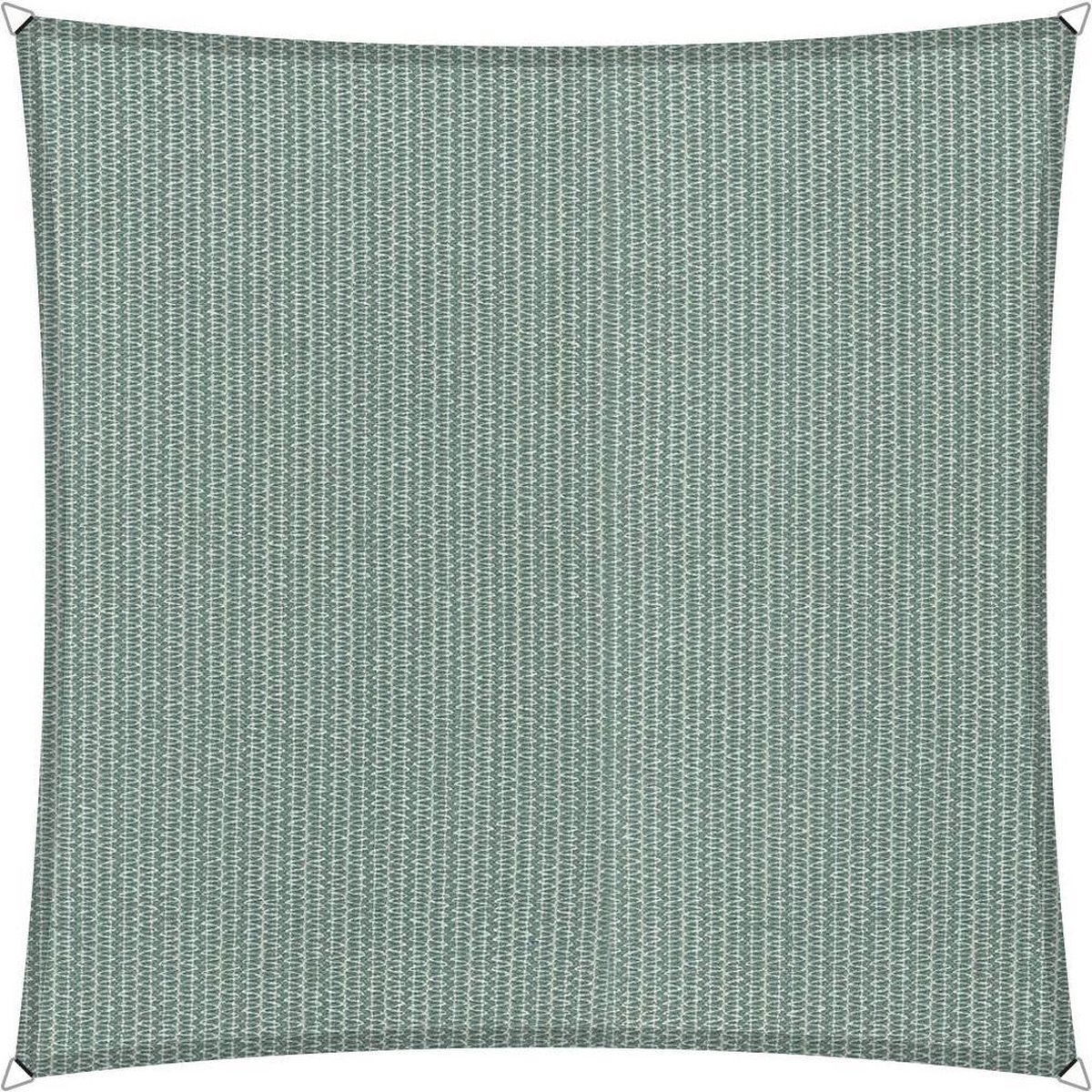 Shadow Comfort Velleman Compleet Pakket: Vierkant 5x5 Country Blue Met Rvs Bevestigingsset En Buitendoekreiniger - Blauw