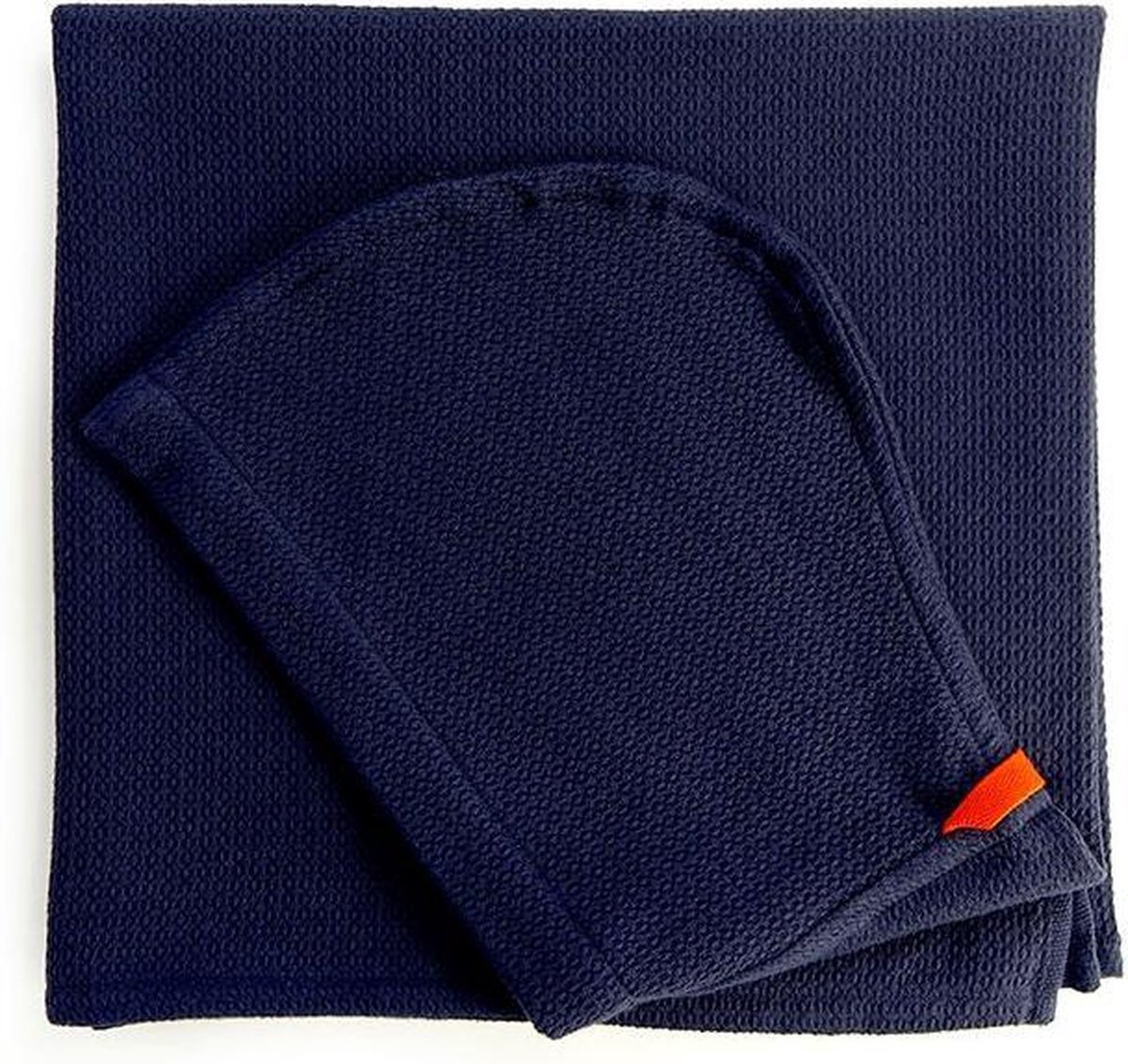 Ekobo Badcape Baño Junior 140 X 70 Cm Katoen - Blauw