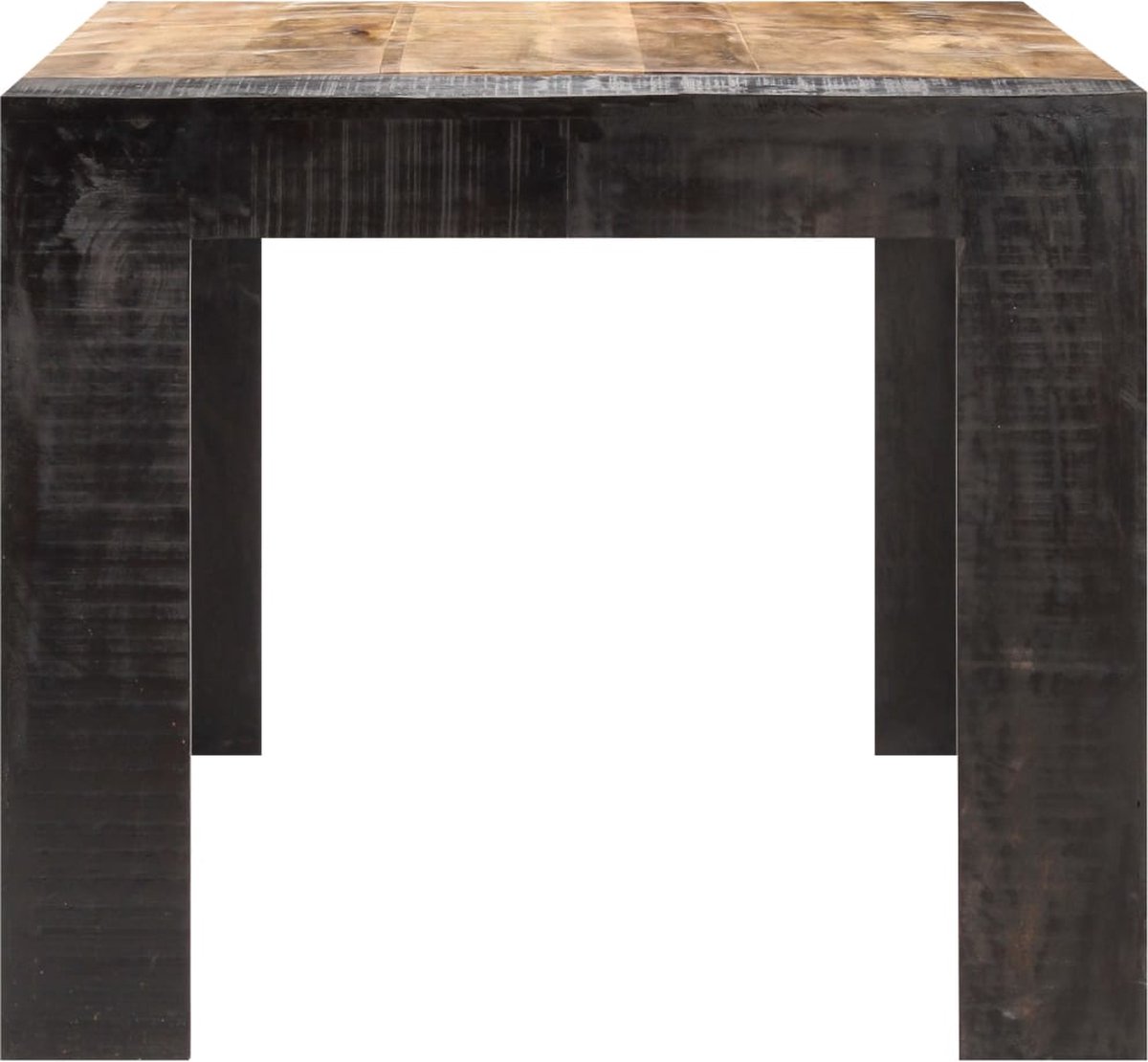 Vidaxl Eettafel 180x90x76 Cm Massief Mangohout - Bruin