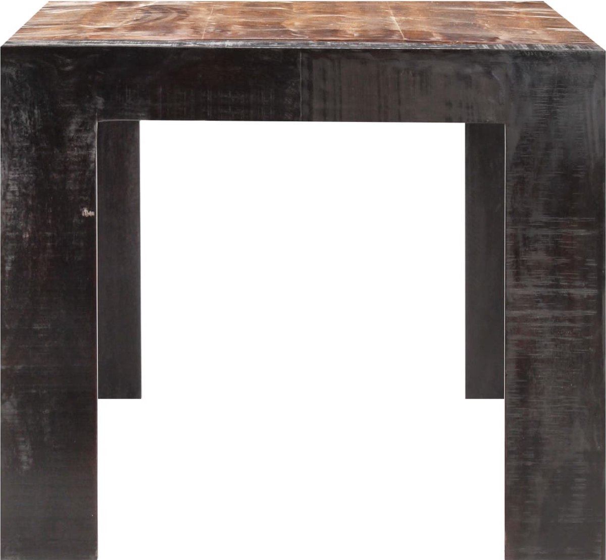 Vidaxl Eettafel 180x90x76 Cm Massief Mangohout - Bruin