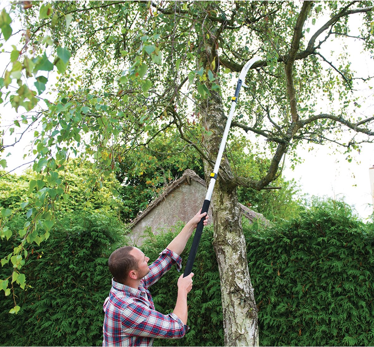 Silverline - Telescopische Snoeizaag - 1,5 - 2,5 M - Grijs