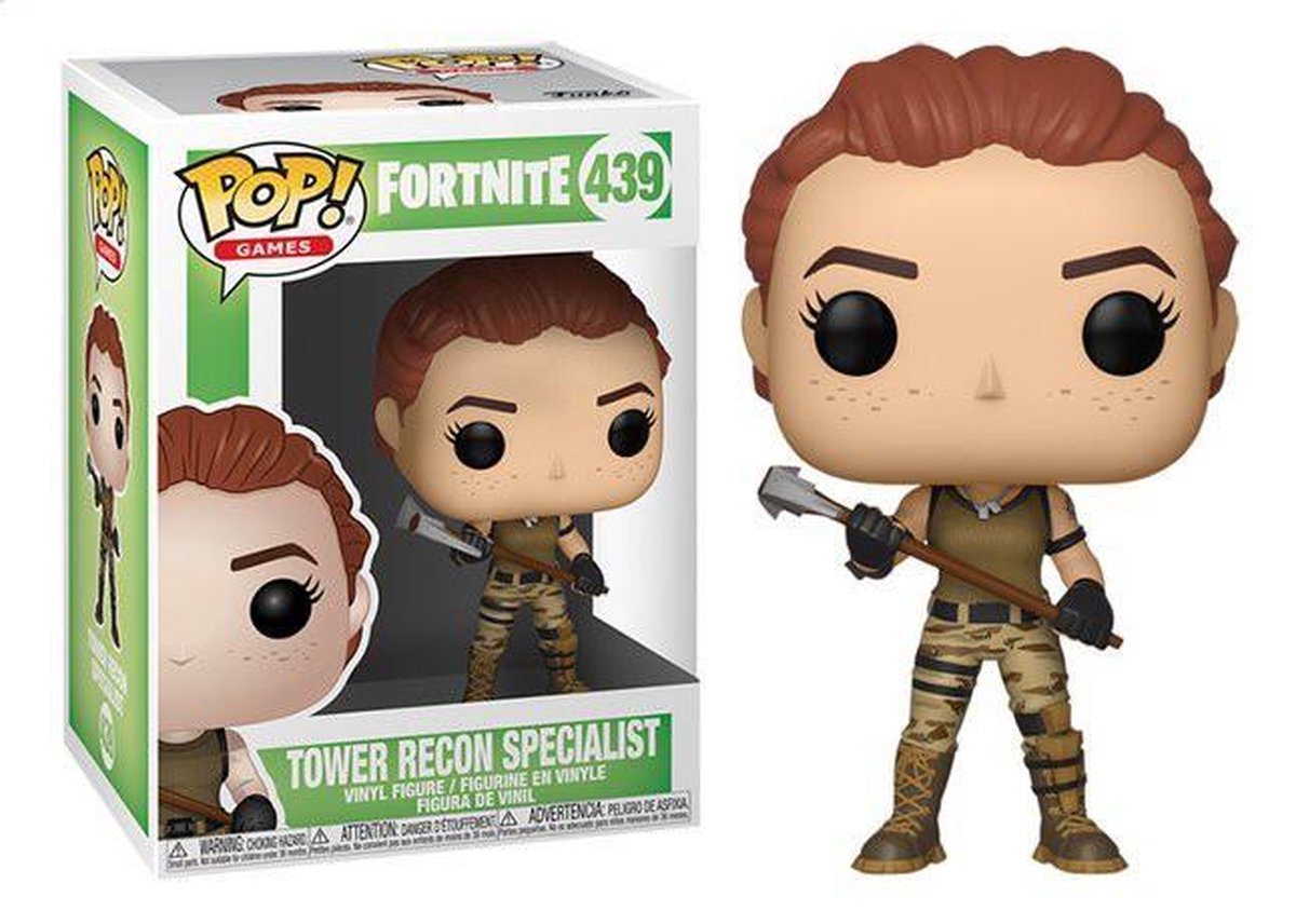 Funko Beeldje Pop !: Fortnite: Tower Recon Specialist