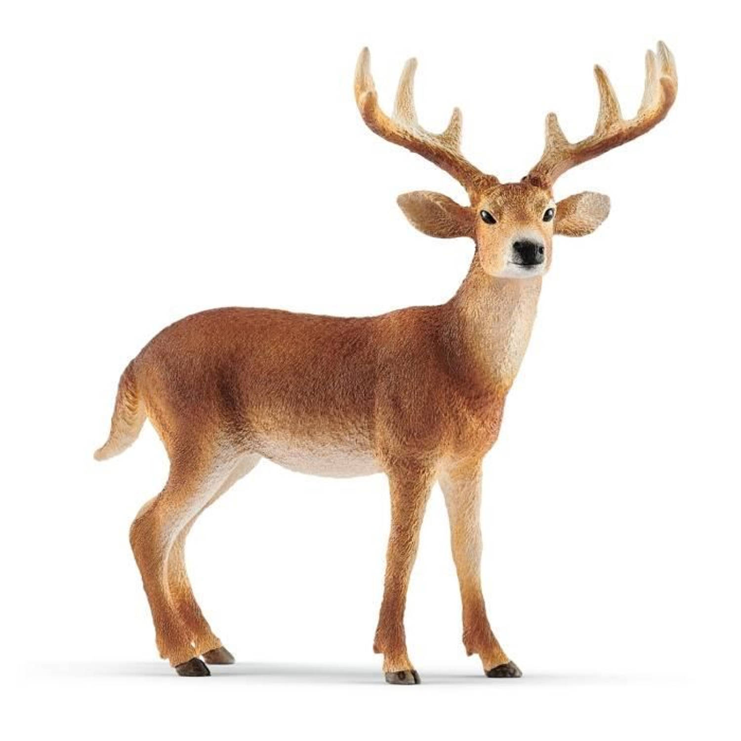 Schleich Wild Life 14818 - Beeldje Cerf De Virginie - Bruin