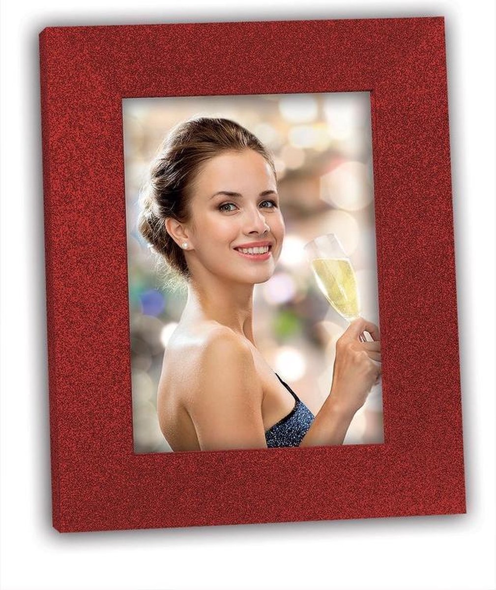 Zep - Houten Fotolijst Broadway Red Voor Foto Formaat 20x30 - Mg523 - Rood