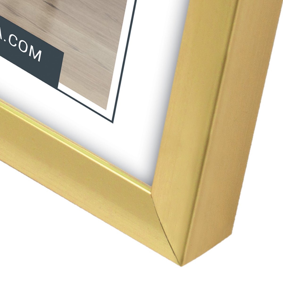 Zep - Kunststof Fotolijst ""New Easy"" Voor Foto Formaat A4 / 21x29,7 - Kg11 - Goud