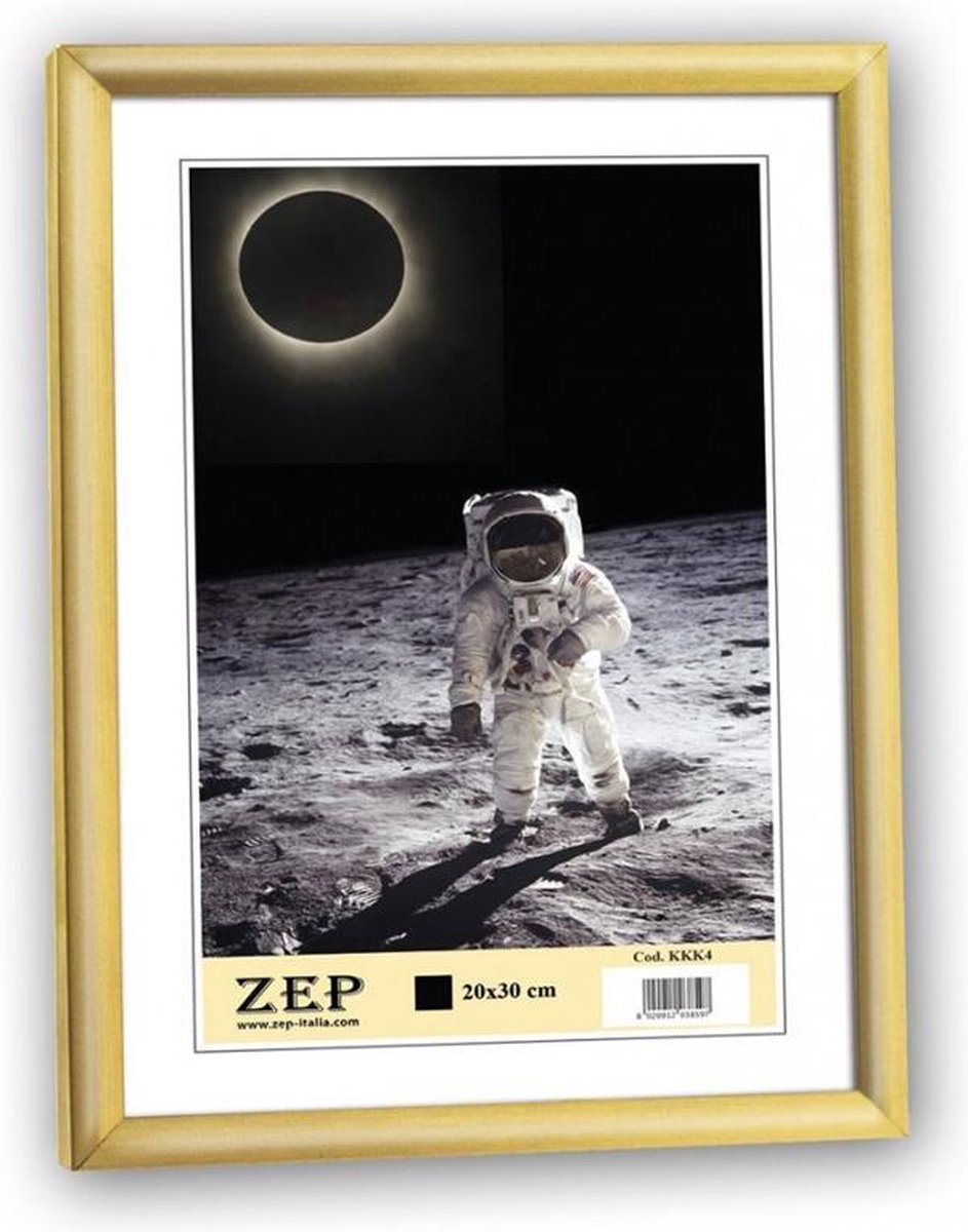 Zep - Kunststof Fotolijst ""New Easy"" Voor Foto Formaat A4 / 21x29,7 - Kg11 - Goud