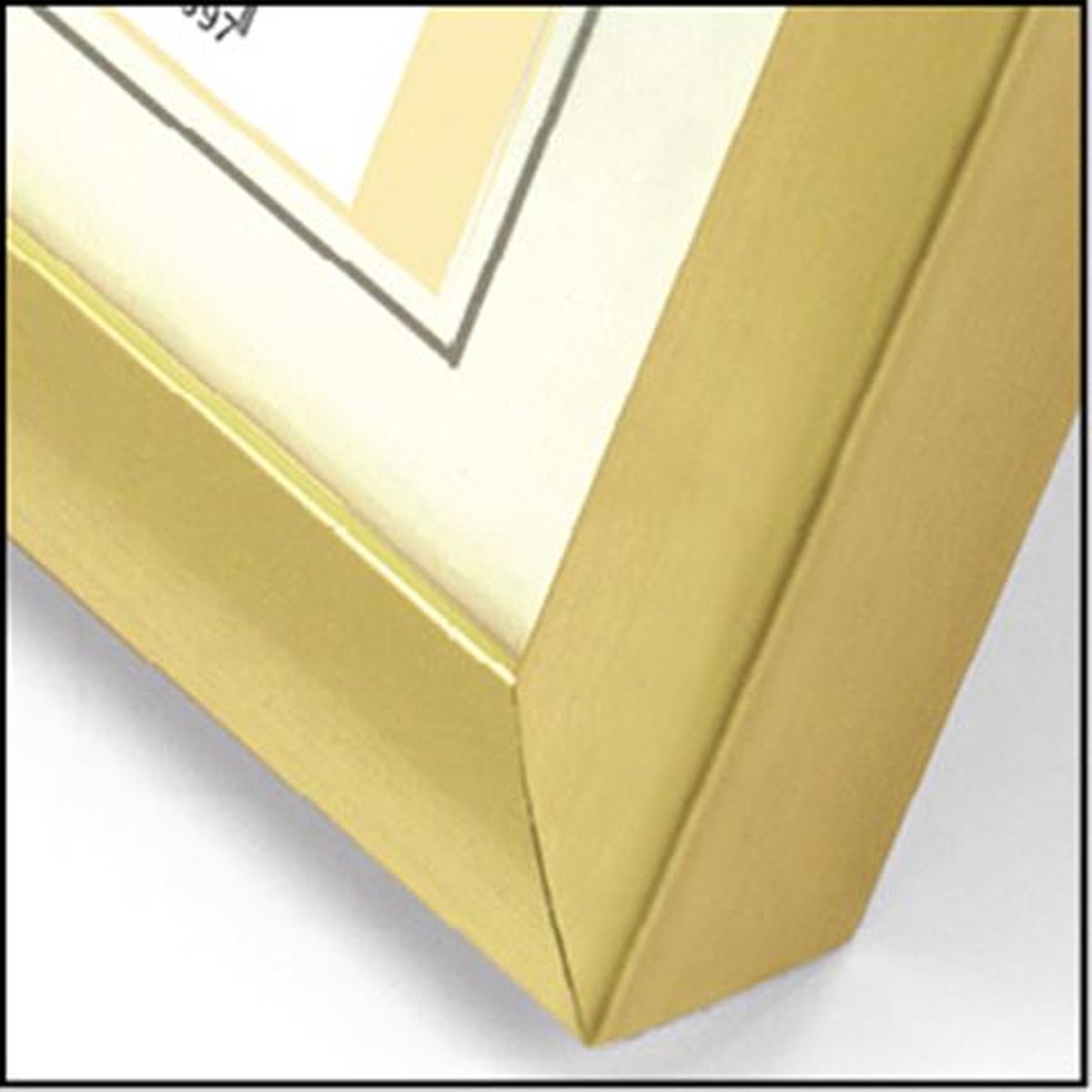 Zep - Kunststof Fotolijst ""New Easy"" Voor Foto Formaat A4 / 21x29,7 - Kg11 - Goud