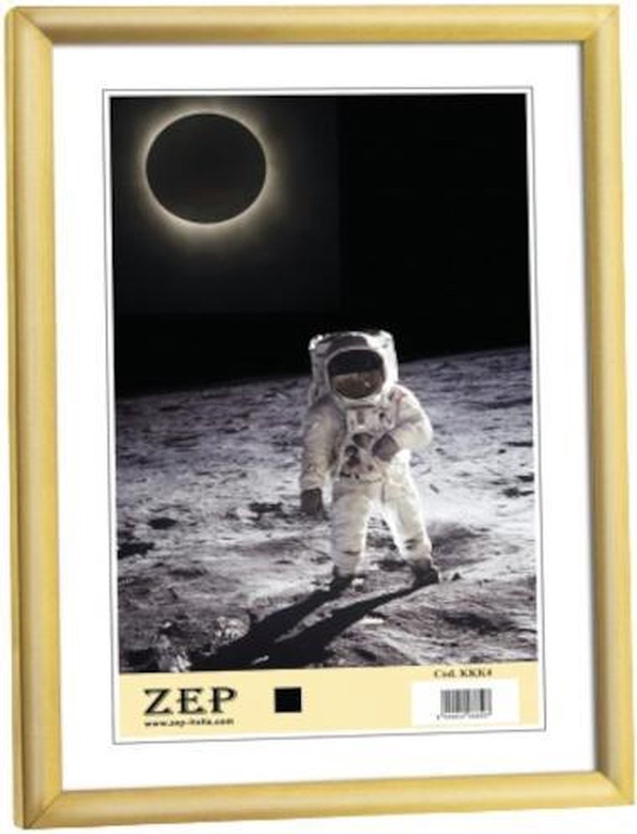 Zep - Kunststof Fotolijst ""New Easy"" Voor Foto Formaat A4 / 21x29,7 - Kg11 - Goud