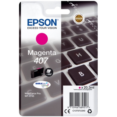 Epson Inktpatroon magenta, 1.900 pagina's T07U340 Replace: N/A