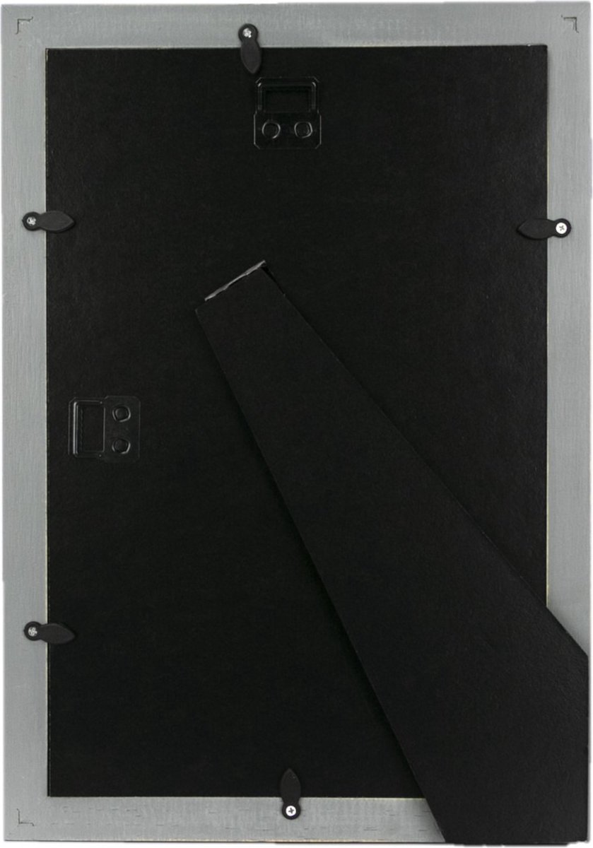 Zep - Houten Fotolijst Vintage Voor Foto Formaat 13x18 - T15657 - Grijs