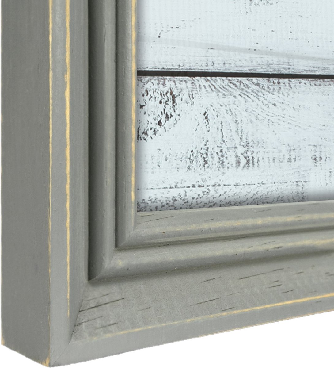 Zep - Houten Fotolijst Vintage Voor Foto Formaat 13x18 - T15657 - Grijs