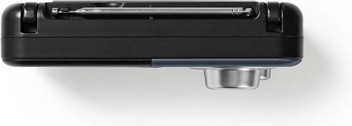 Nedis FM-radio | 2,4 W | Draaggreep | / grijs - Zwart