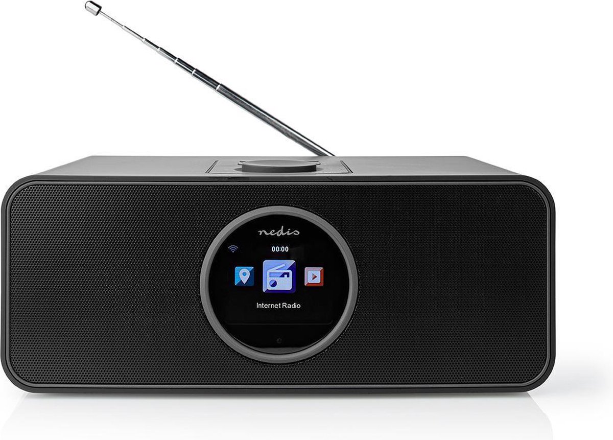 Nedis Internetradio | 42 W | FM | Bluetooth® | Afstandsbediening | - Zwart