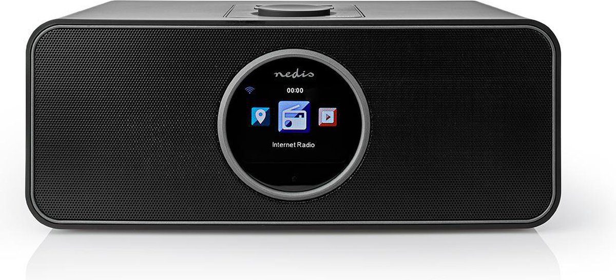 Nedis Internetradio | 42 W | FM | Bluetooth® | Afstandsbediening | - Zwart
