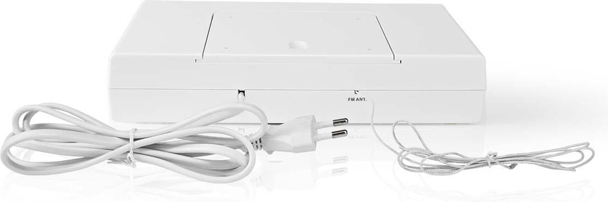 Nedis FM Radio | Onder De Kast | 20 Voorkeurzenders | Automatische Dimmer | - Wit