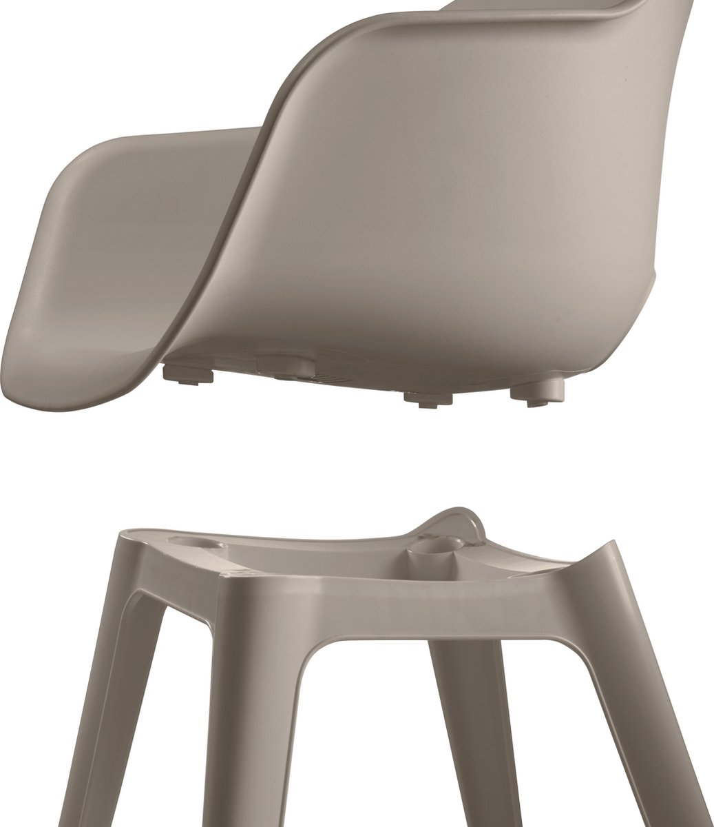 Allibert Akola Tuinstoel - 2 st. - Bruin