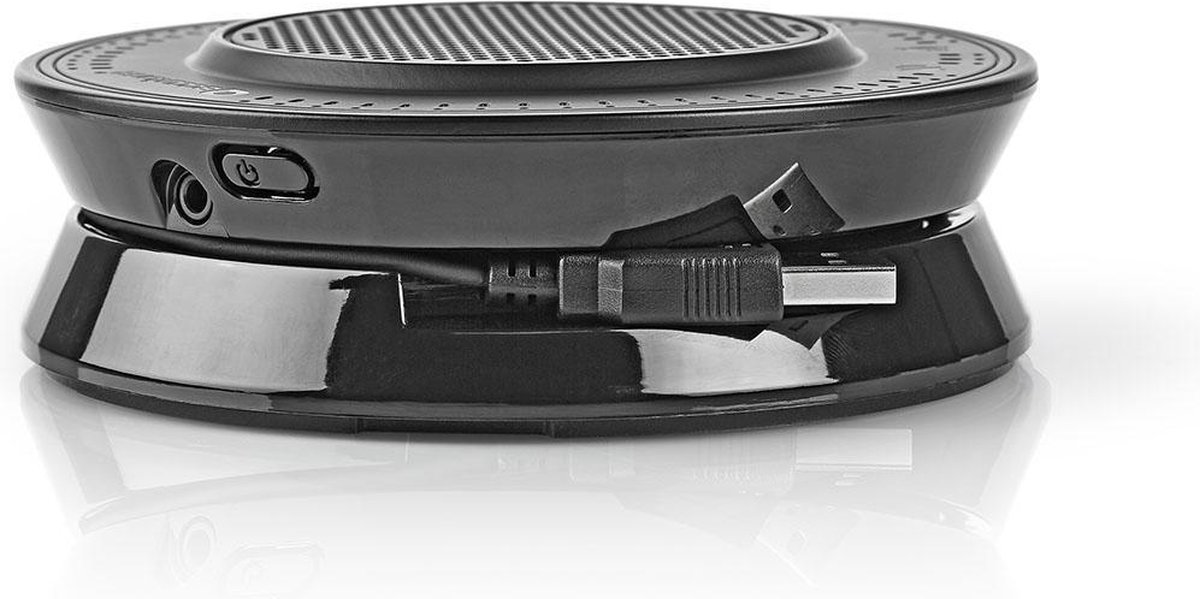 Nedis Conference Speaker | 2.5 W | Touch-Bediening | USB-Gevoed | - Zwart