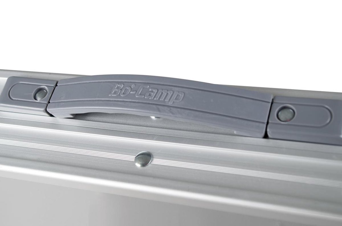 Bo-Camp - Side Table - Premium - Koffermodel - 80x40 Cm - Grijs