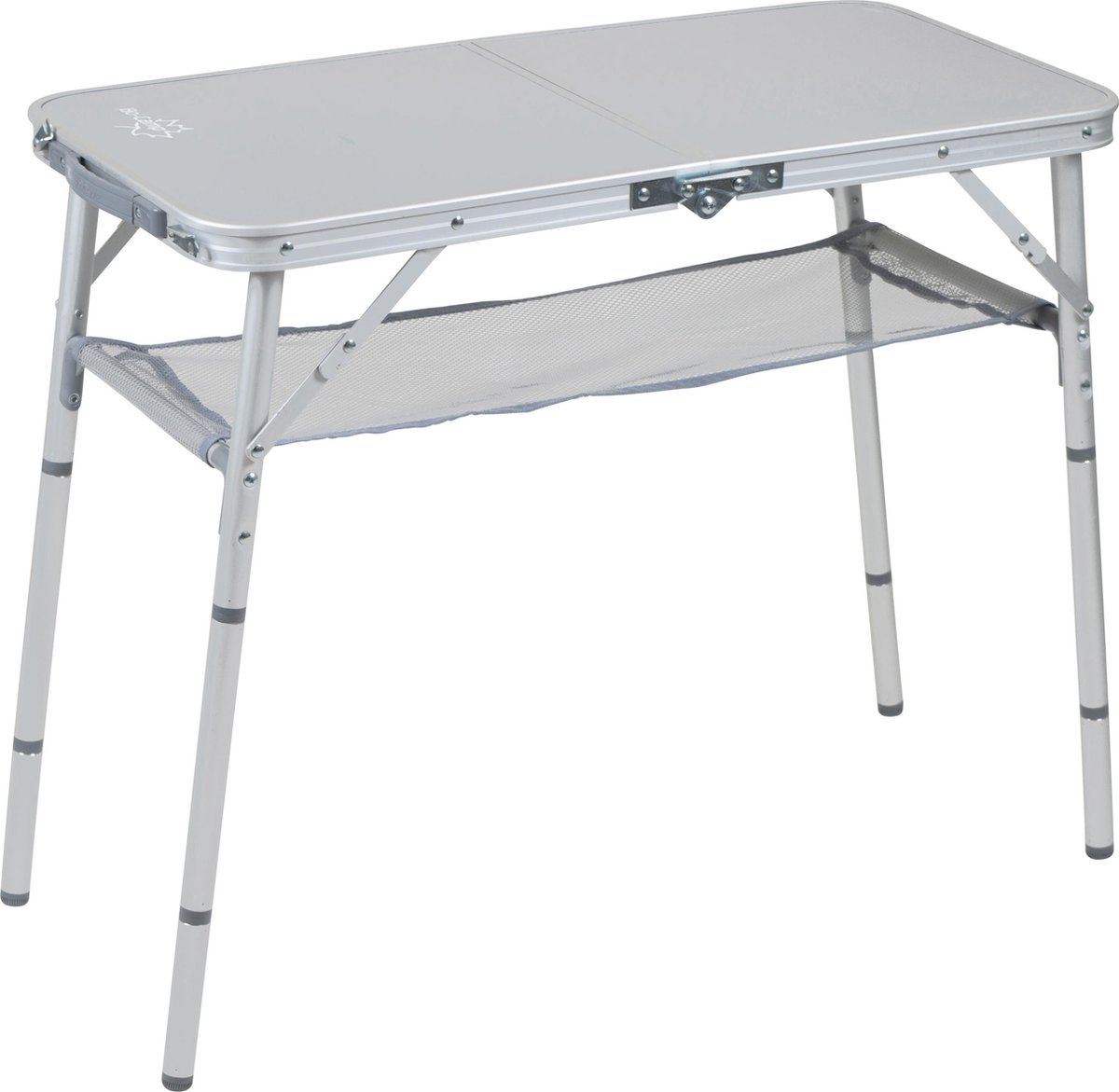 Bo-Camp - Side Table - Premium - Koffermodel - 80x40 Cm - Grijs