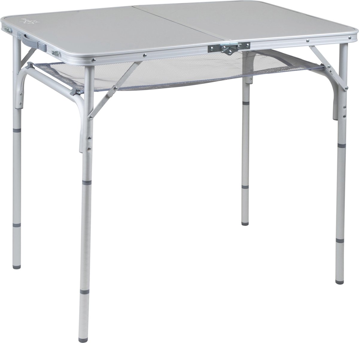 Bo-Camp - Tafel - Premium - Koffermodel - 90x60 Cm - Grijs